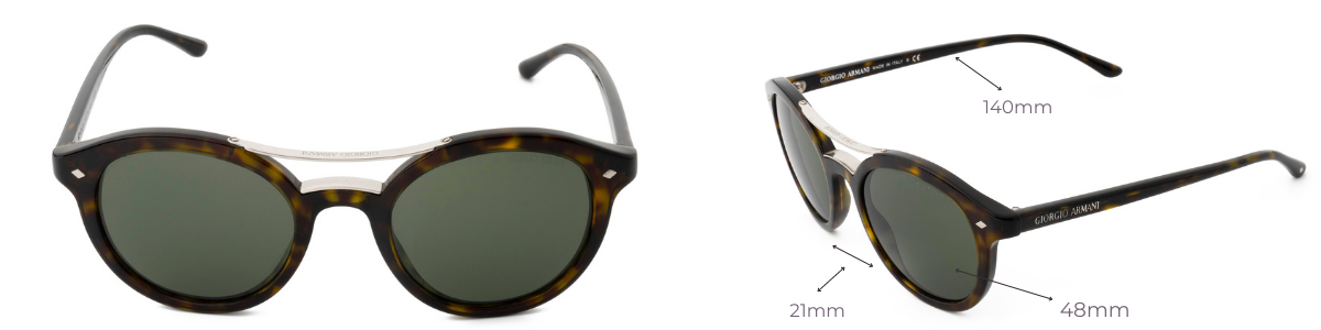 Giorgio Armani AR8007 Unisex Sunglasses NSA OPTICS