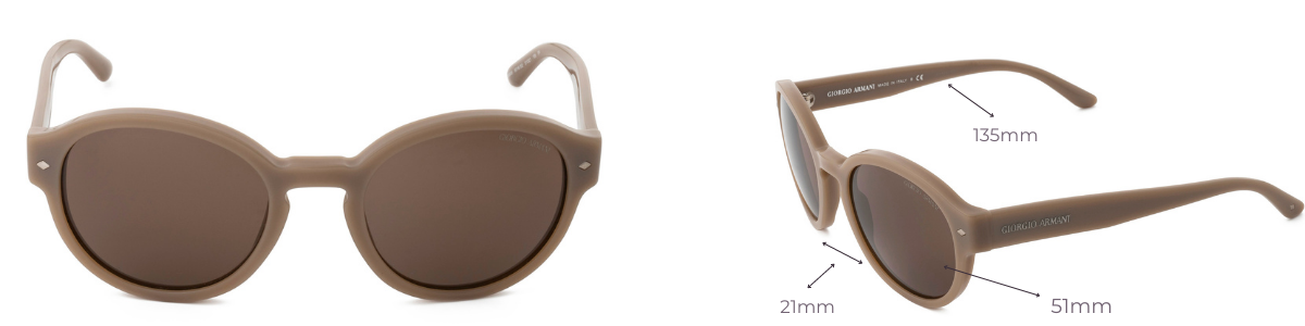 Brown armani Women's Sunglasses