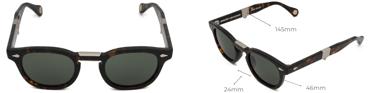 Moscot Lemtosh Katlanabilir Güneş Gözlüğü