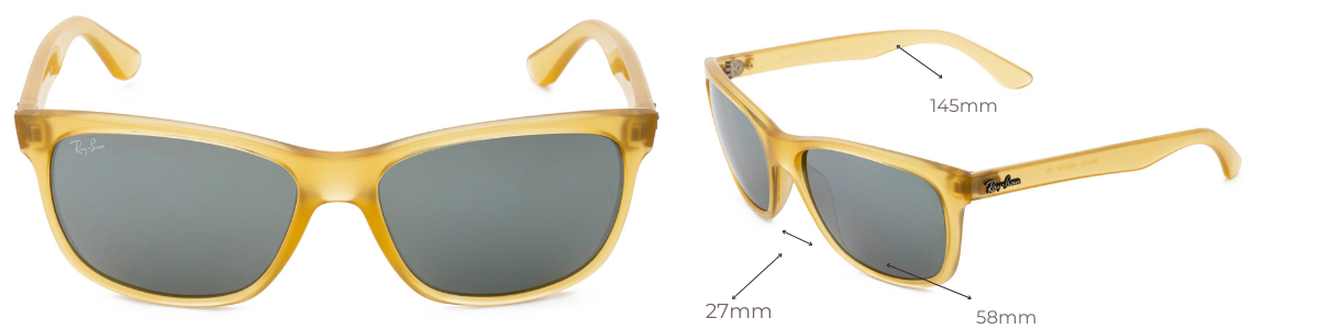 Rayban Sunglasses Yellow